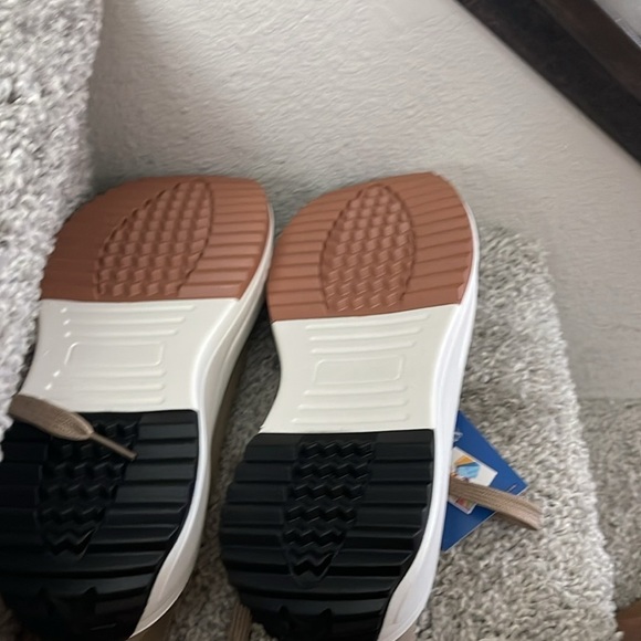 Tan Canvas Sneakers - Picture 6 of 6